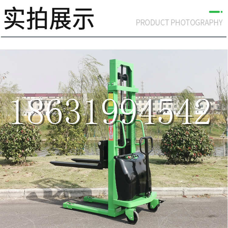 云溪区电动叉车堆高车液压铲车电瓶1吨2吨站驾步行式小型全自动叉车